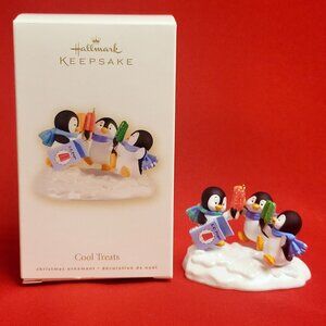 Hallmark Cool Treats Penguin Christmas Ornament 2008